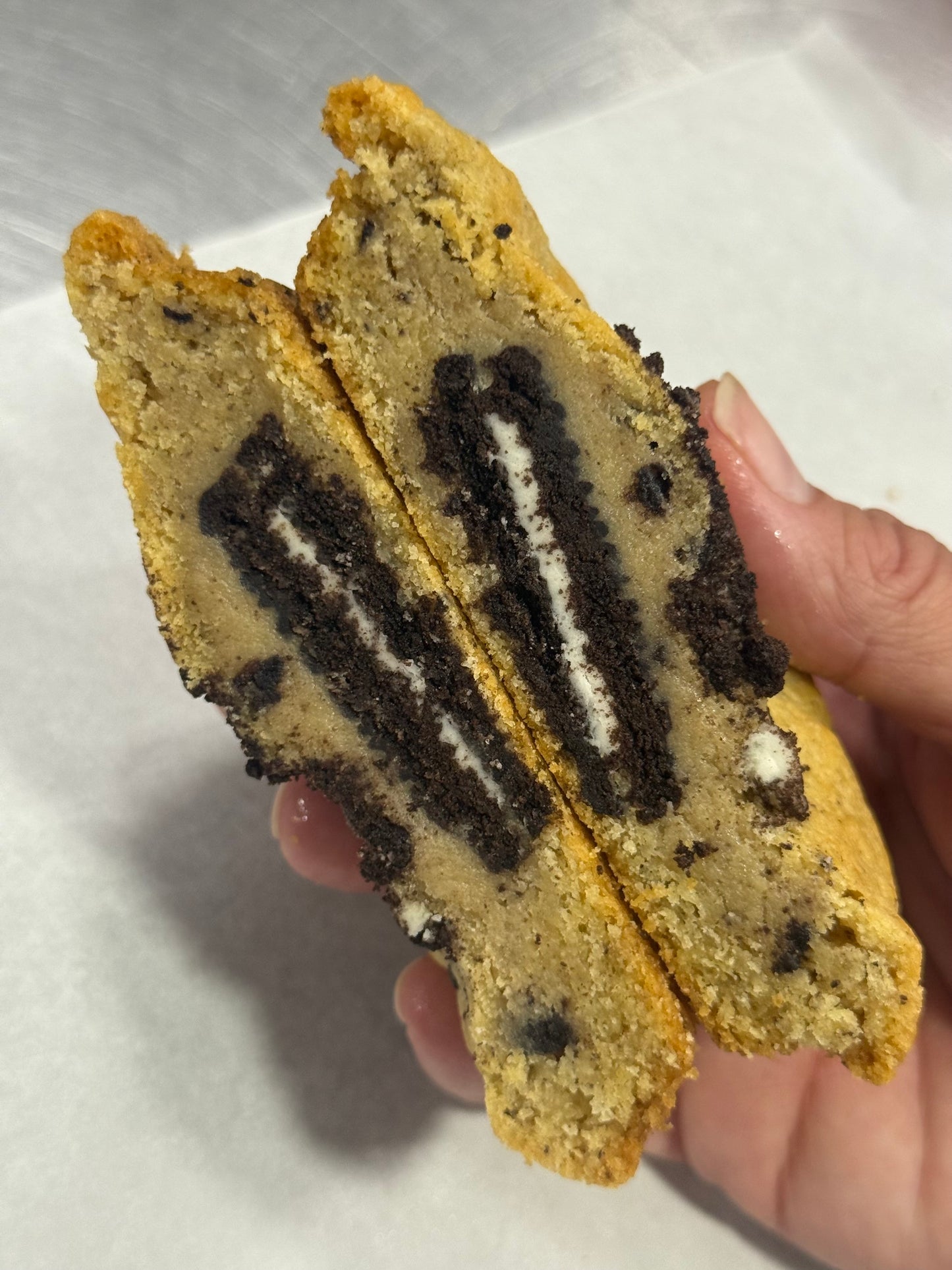 Jumbo Stuffed Cookies